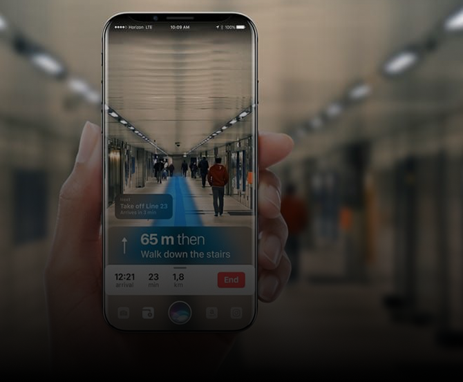 AR Navigation and Interactive Maps