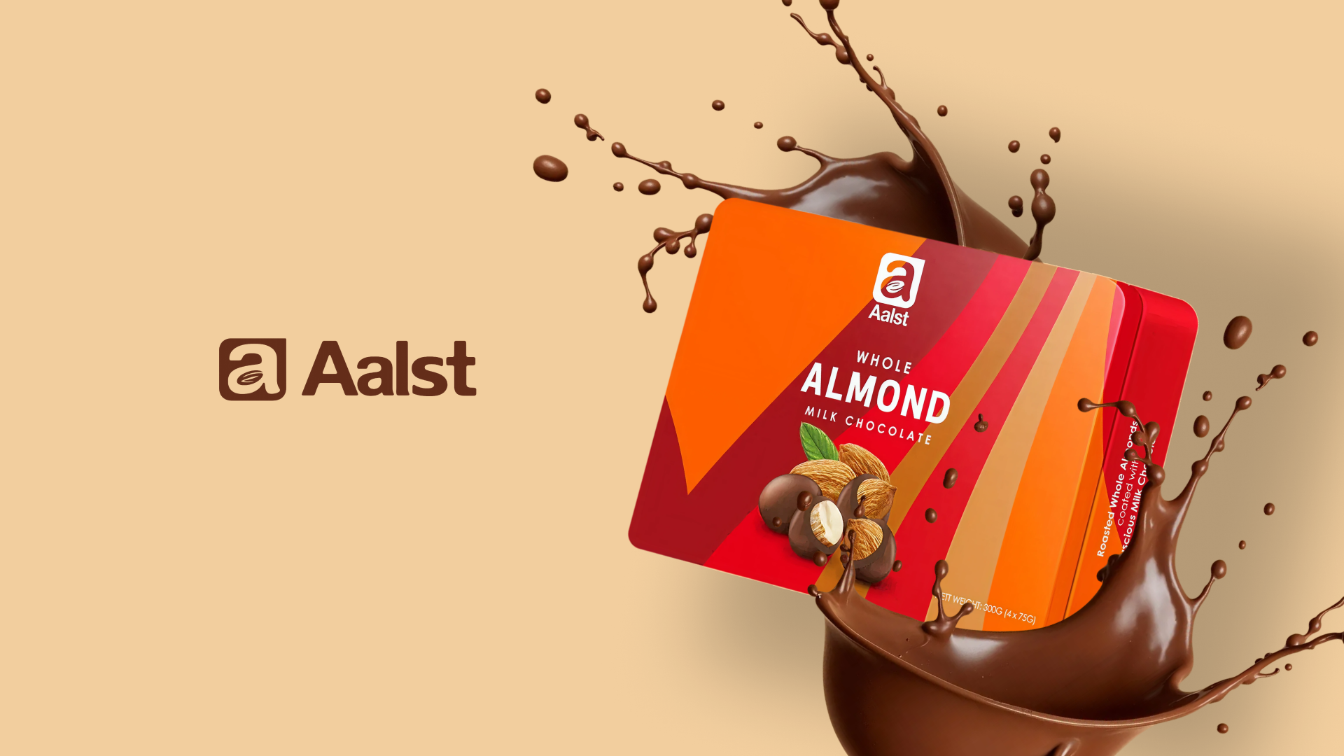 AR in Aalst chocolate package