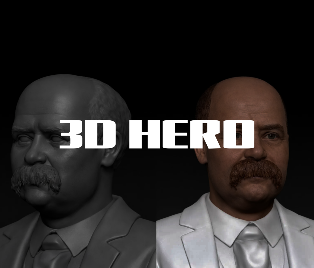 Creating hero in 3D