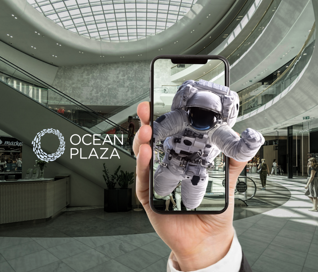 AR quest in shopping mall