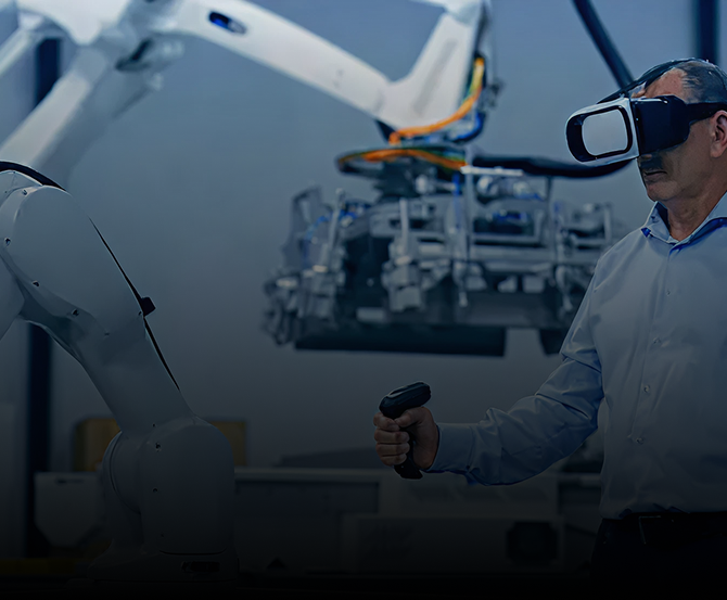 VR Simulators for Manufacturing Processes with real-time simulation