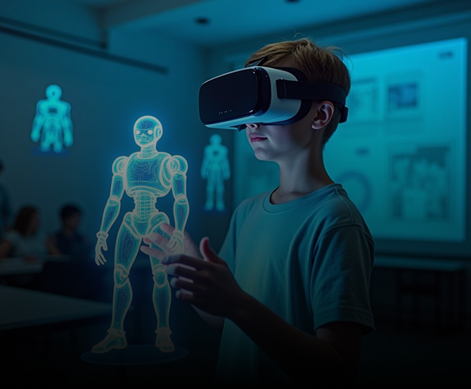 VR Lessons and Educational Simulations